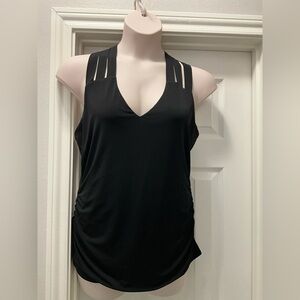 Inc Womens Sleeveless V Neck Casual Top